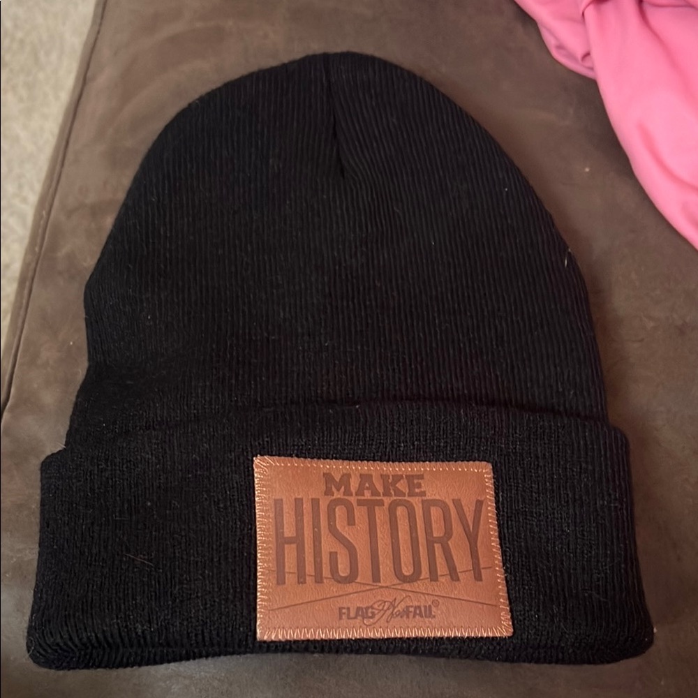 Flag nor fail MAKE HISTORY beanie